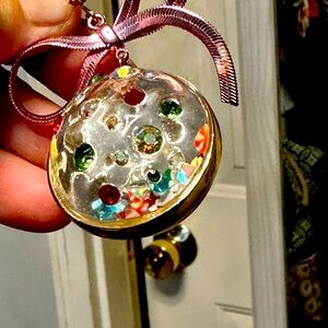 Betsey Johnson holiday earrings